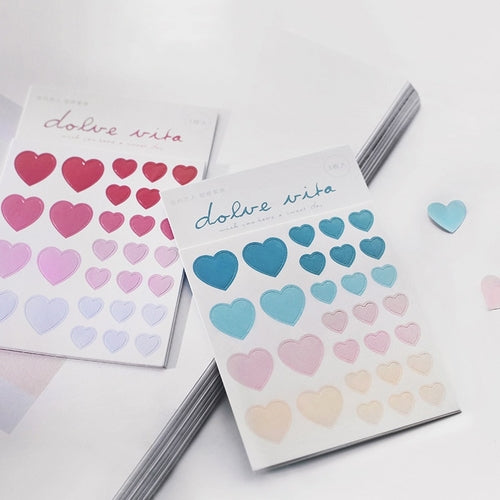 3PCS/PACK Cute Small LOVE Sticker
